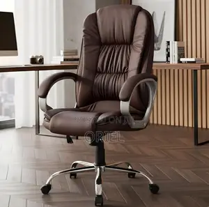 Executive Office Chair : Brown Director Chair