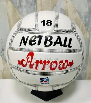 Arrow 18-Panel Netball Ball – Size 5 Rubber Training Match Ball