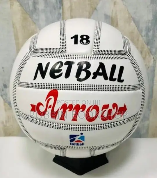 Arrow 18-Panel Netball Ball – Size 5 Rubber Training Match Ball