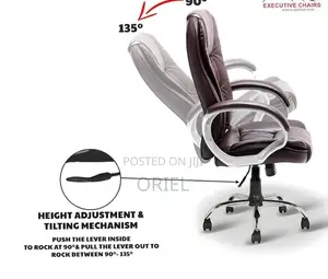 Executive Office Chair : Brown Director Chair