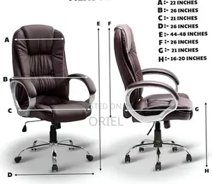 Executive Office Chair : Brown Director Chair