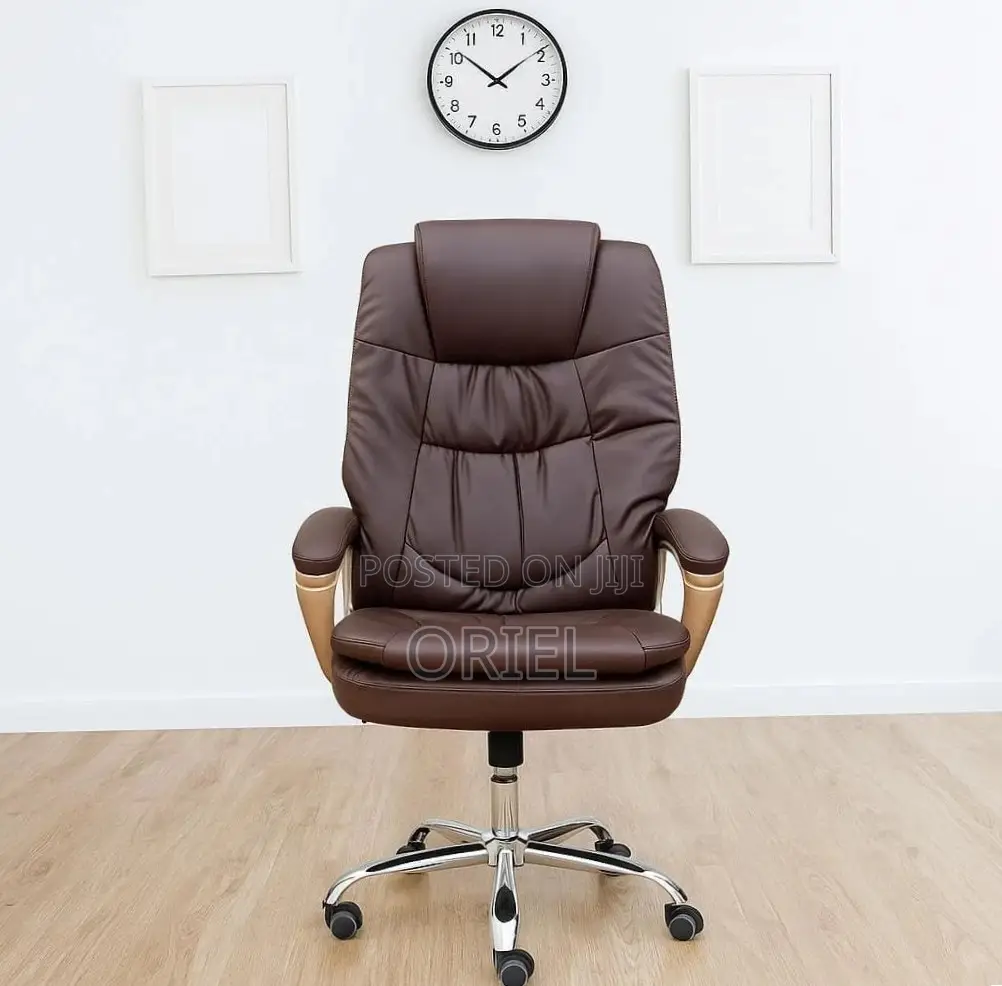 Executive Office Chair : Brown Director Chair