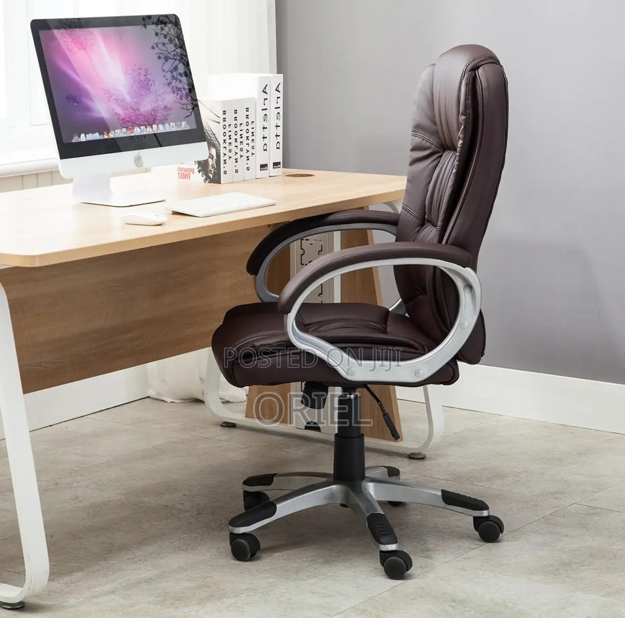 Executive Office Chair : Brown Director Chair