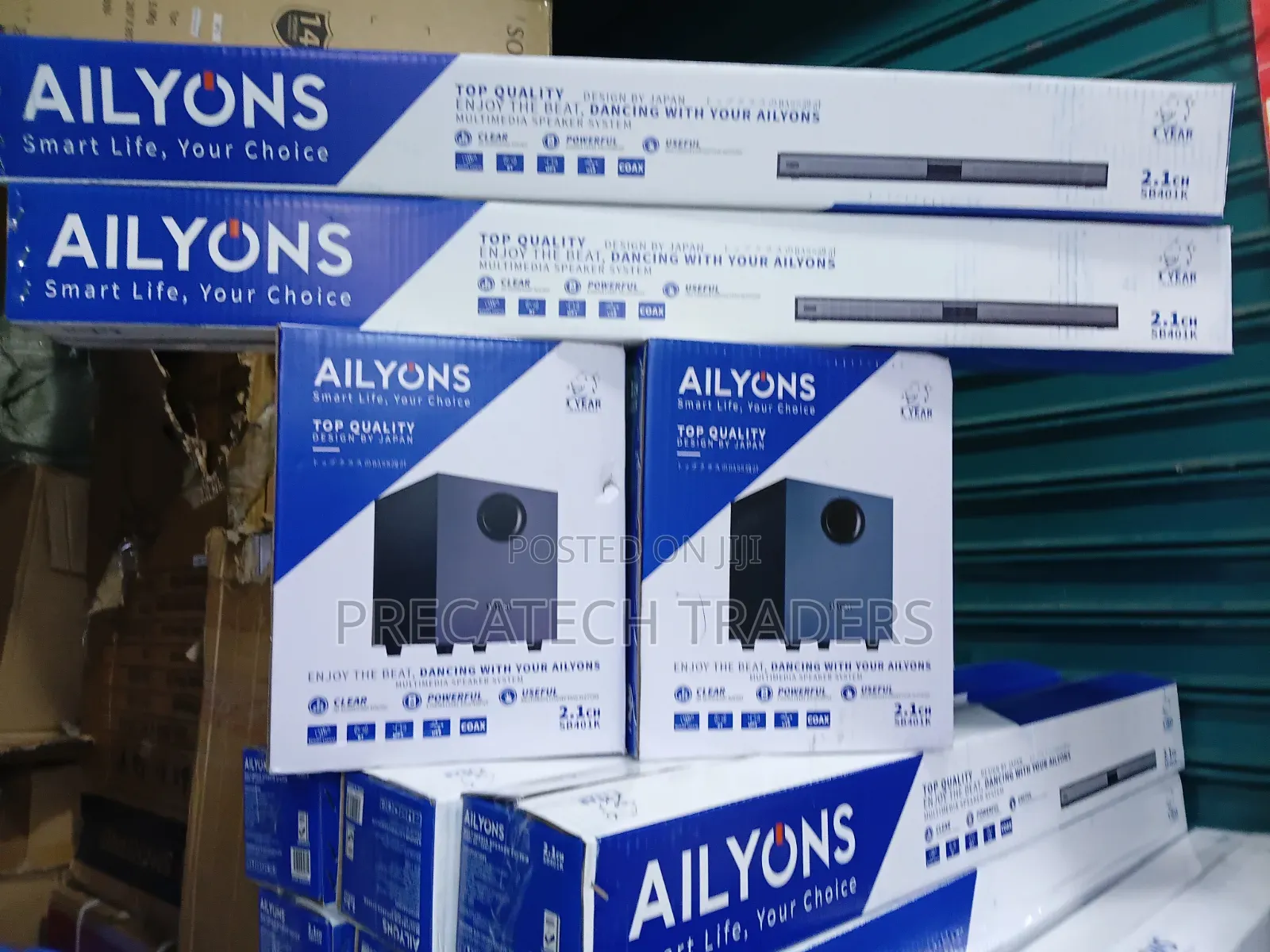 Ailyons Multimedia Soundbar With Subwoofer