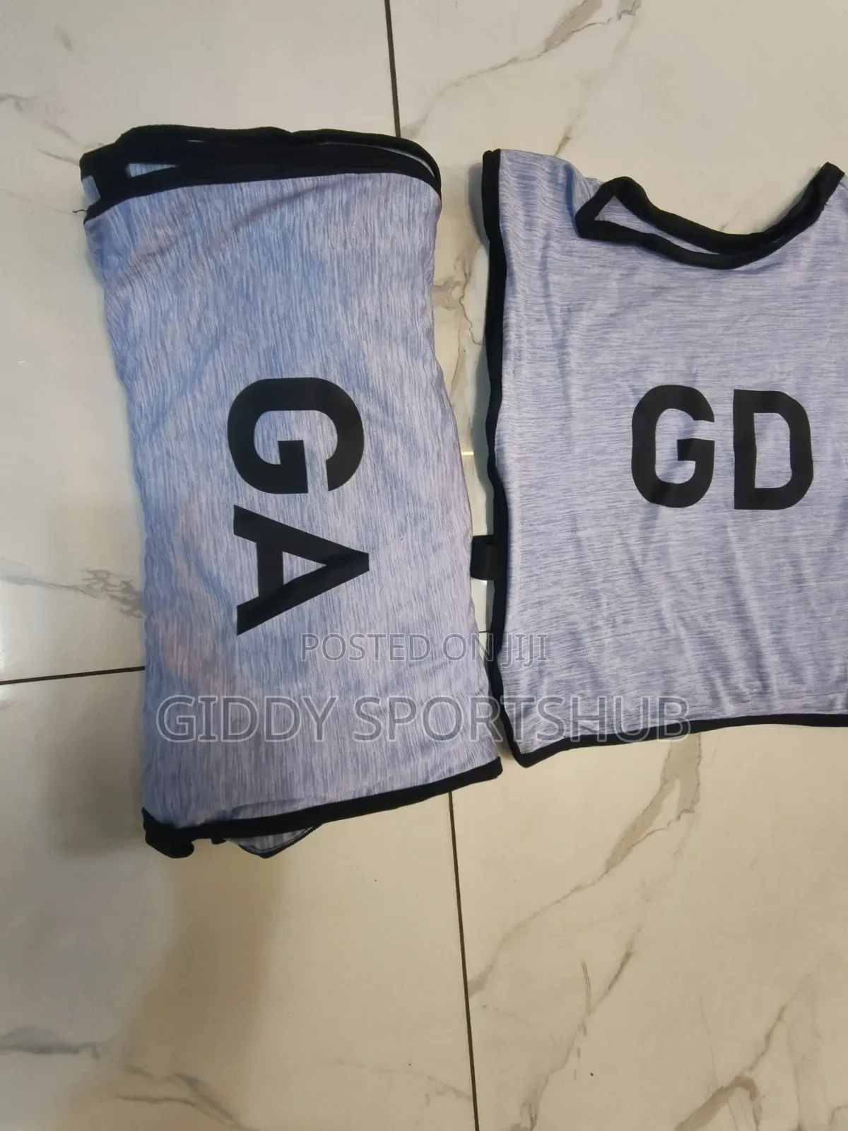 Ash Gray Bibs for Netball
