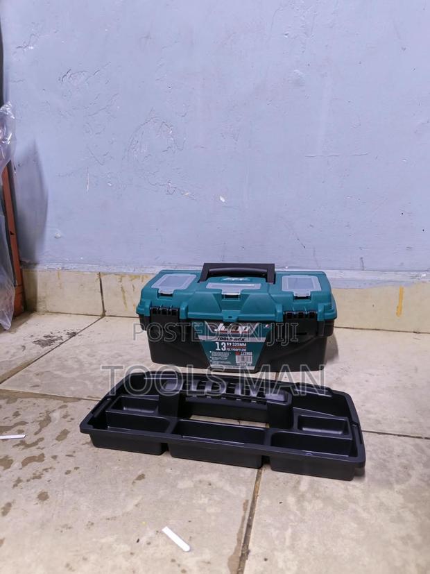 Toolbox Plastic 13" Heavy Duty Organizer Box. 13 Inch Jctop