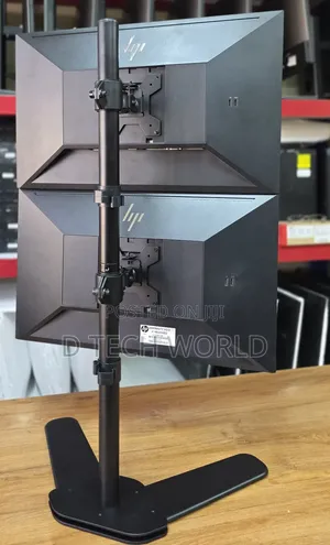 Vertical Dual Monitor Mount Supports 24/27 Inch