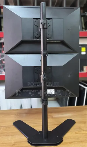 Vertical Dual Monitor Mount Supports 24/27 Inch