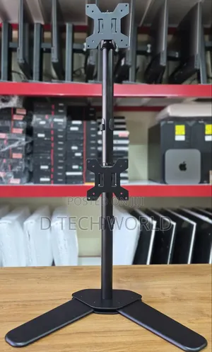 Vertical Dual Monitor Mount Supports 24/27 Inch