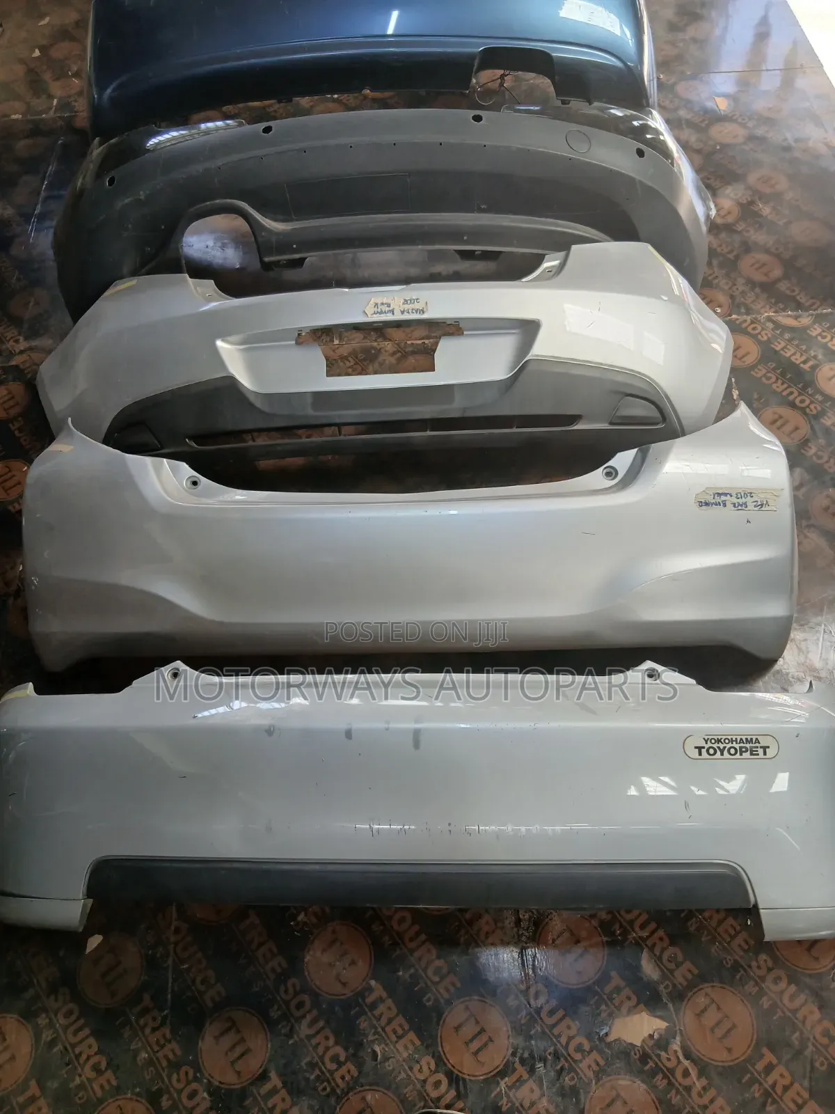 Mazda Demio 2008-2014, Vitz 2011-2016Rear Bumper