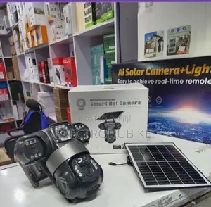 Smart Outdoor V380 Pro 4G Solar Camera With Multi-Angle View