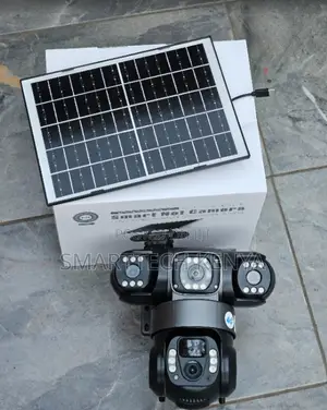 V380 Outdoor 6MP Solar CCTV Security Surveillance Camera