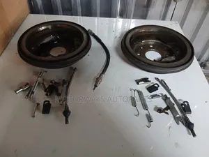 Mazda Demio Rear Brake Drum Complete With Hub and Backplates