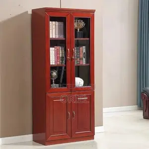 Office Cabinet : Mahogany 2-Door Cabinet