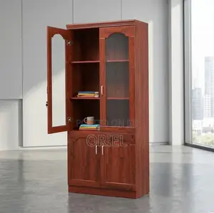 Office Cabinet : Mahogany 2-Door Cabinet
