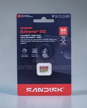 Sandisk Extreme Go Microsdxc Uhs-I A2 U3 V30 64gb - Sdsqxgn