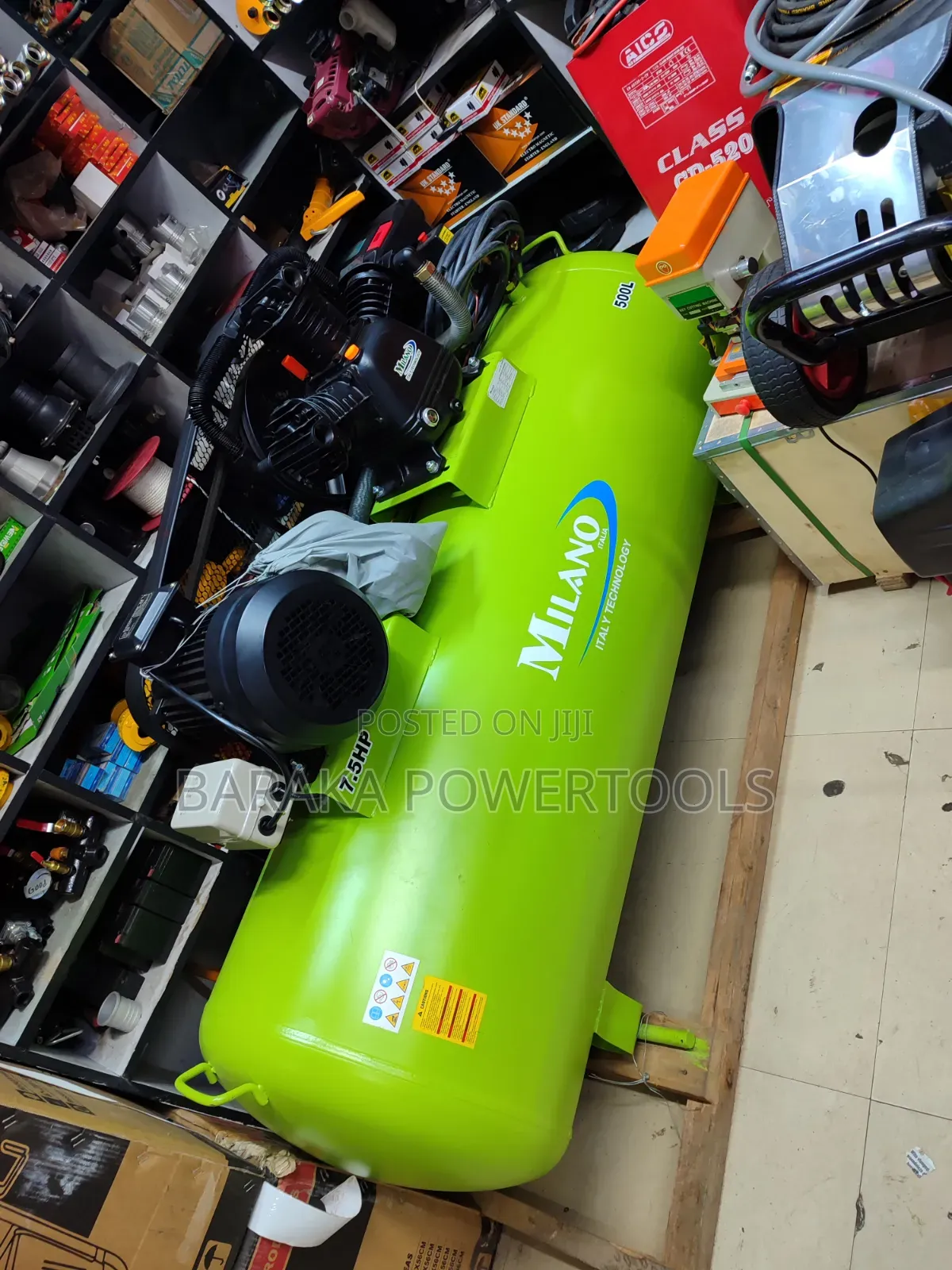 MILANO 500-Litre Air Compressor.