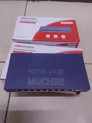 Hikvision 8 Port IP Camera PoE Network Switch