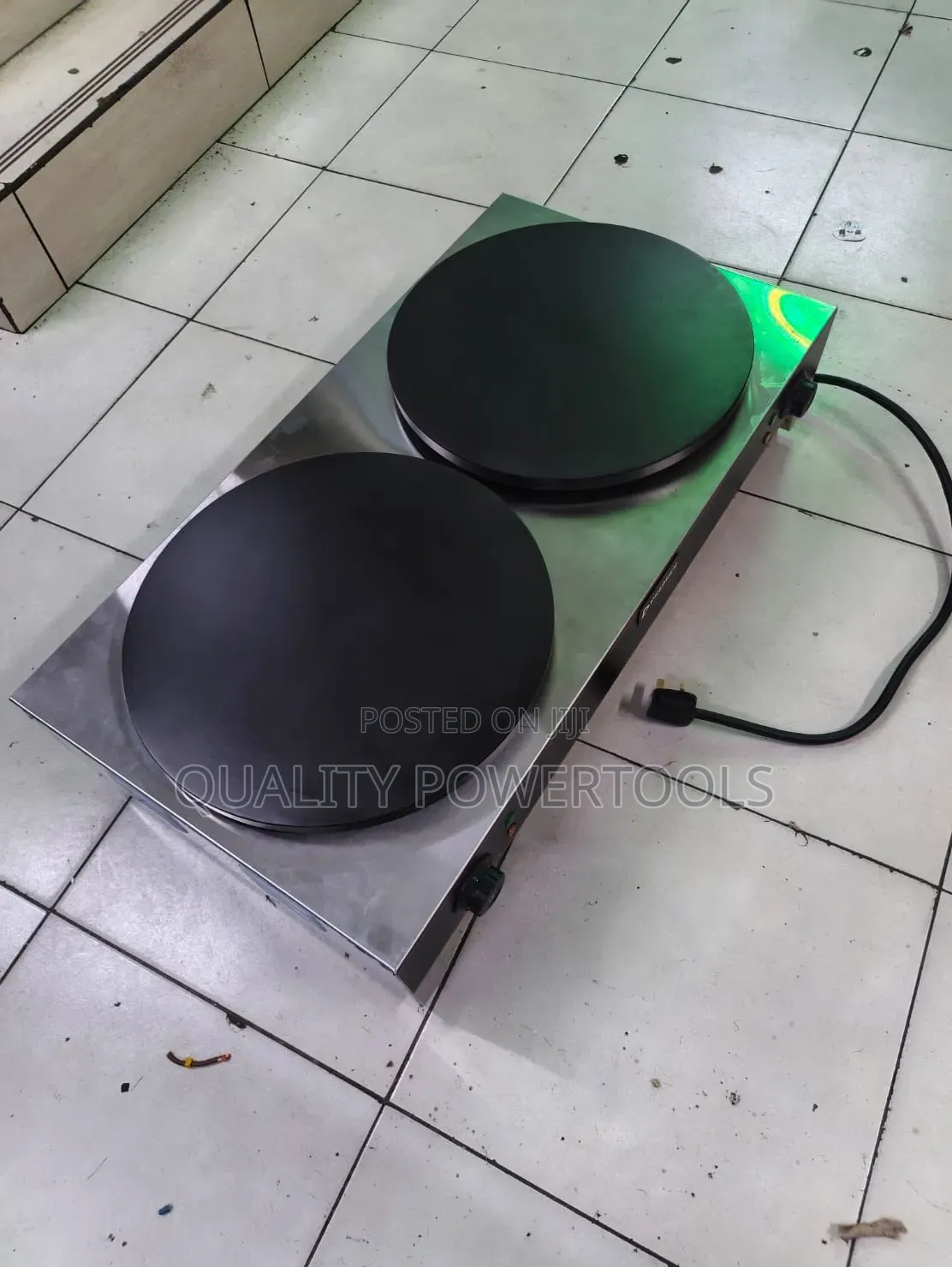 Double Pan Cake/Crepe Maker