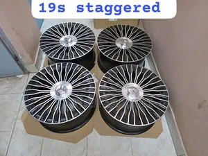 Mercedes Benz C200,e250, E350, Size 19inch Staggered Rims