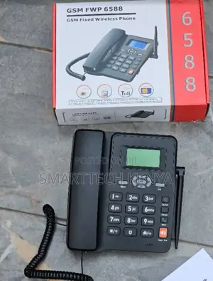 GSM Fixed Wireless Phone 6588 Dual SIM Card