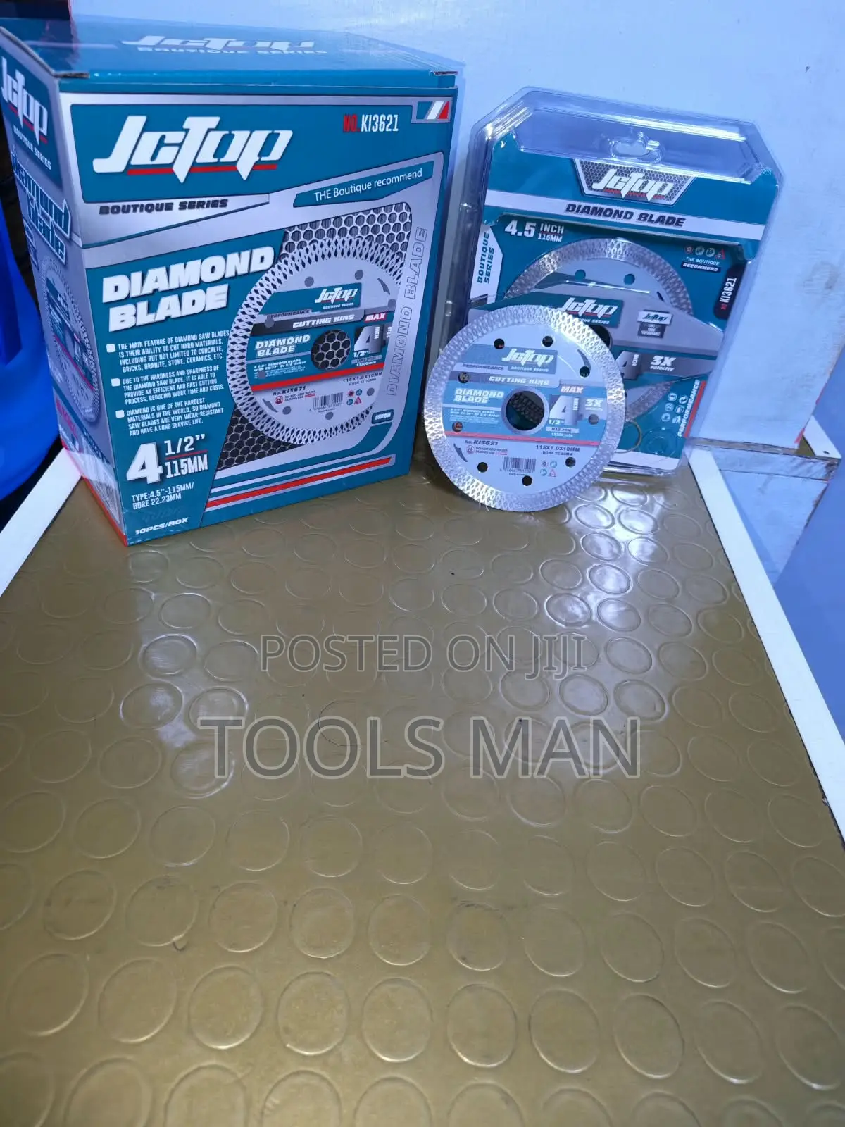 Diamond Cutting Disc 4.5 Inch Continuous JcTop Angle Grinder Blade