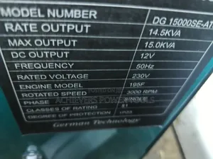 New 15kva Premier Generator Machine With ATS