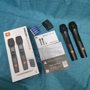 JBL Two-Pack Wireless Microphone Set With Dongle Receiver No