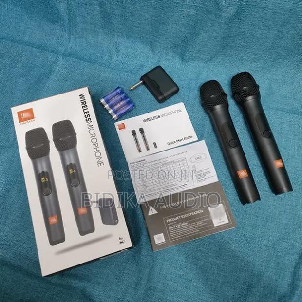 JBL Two-Pack Wireless Microphone Set With Dongle Receiver No