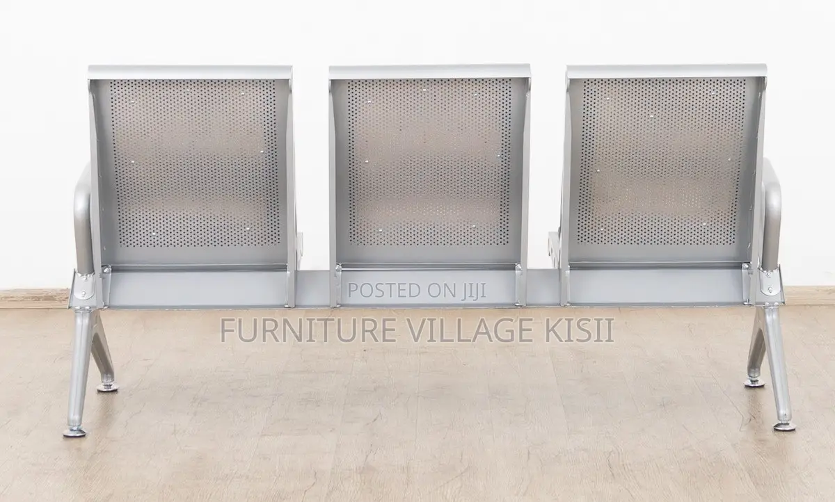 Office Bench; 3-Seater Padded Waiting Bench