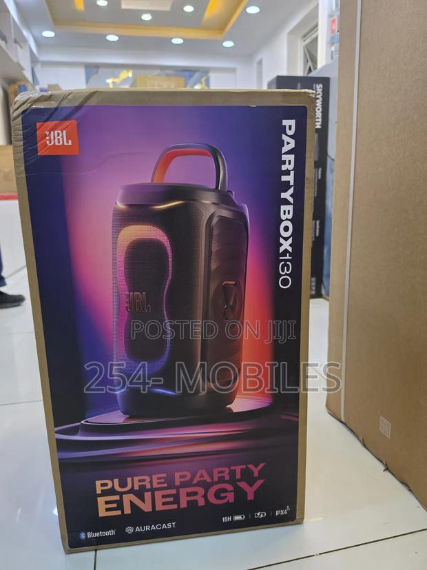 JBL PartyBox 130 Portable Bluetooth Party Speaker