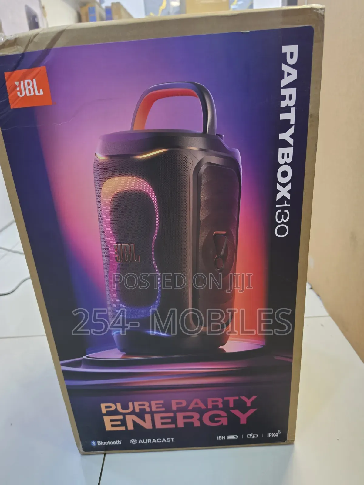 JBL PartyBox 130 Portable Bluetooth Party Speaker