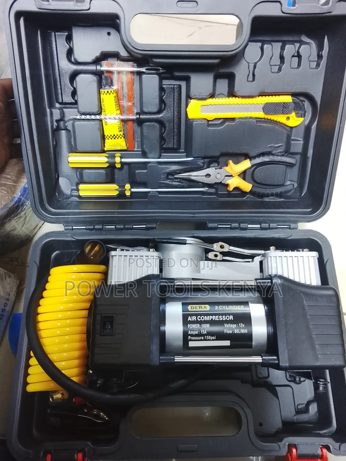12V Portable Car Air Compressor Kit