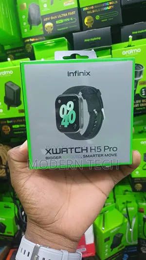 Infinix XWatch H5 Pro XW5P AMOLED Water Resistant