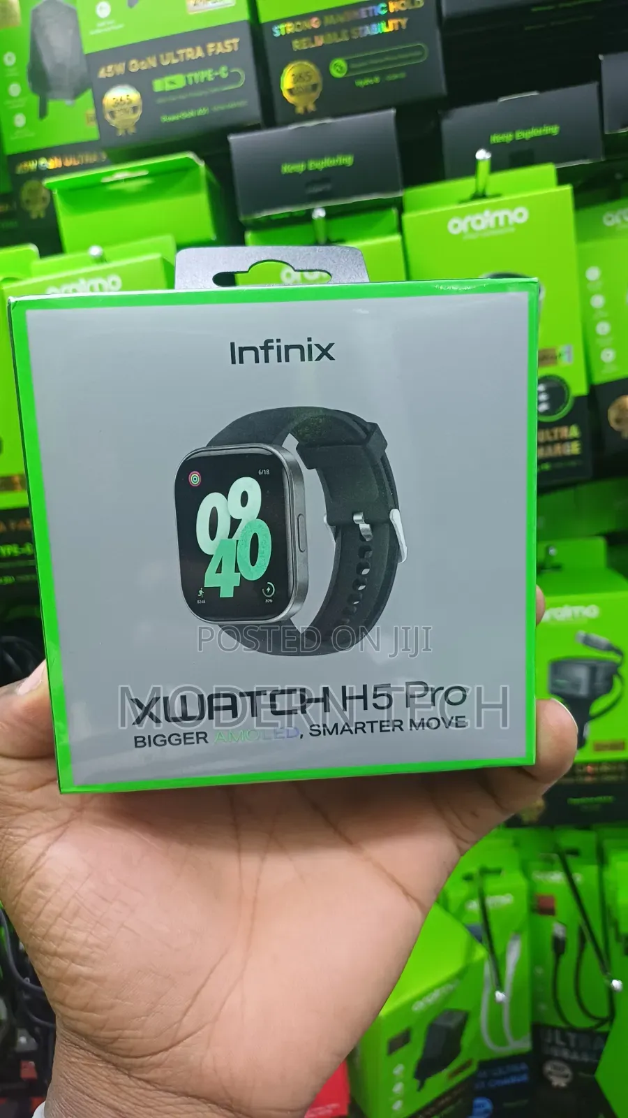 Infinix XWatch H5 Pro XW5P AMOLED Water Resistant