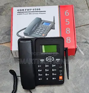 GSM Landline Phone 6588 Dual SIM With External Antenna
