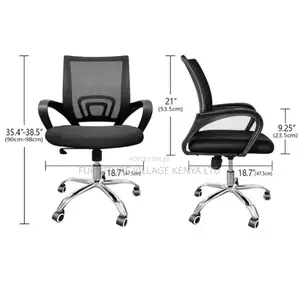 Office Chair; Swivel Mesh Mid Back Ergonomic Office Chair