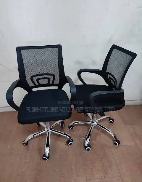 Office Chair; Swivel Mesh Mid Back Ergonomic Office Chair