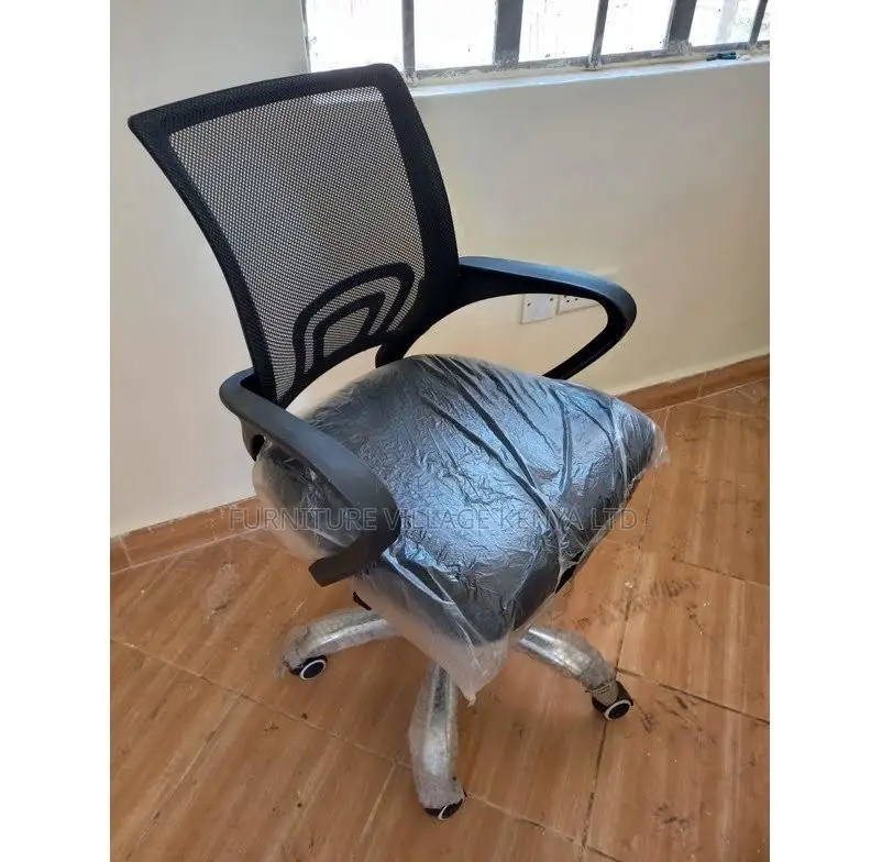 Office Chair; Swivel Mesh Mid Back Ergonomic Office Chair