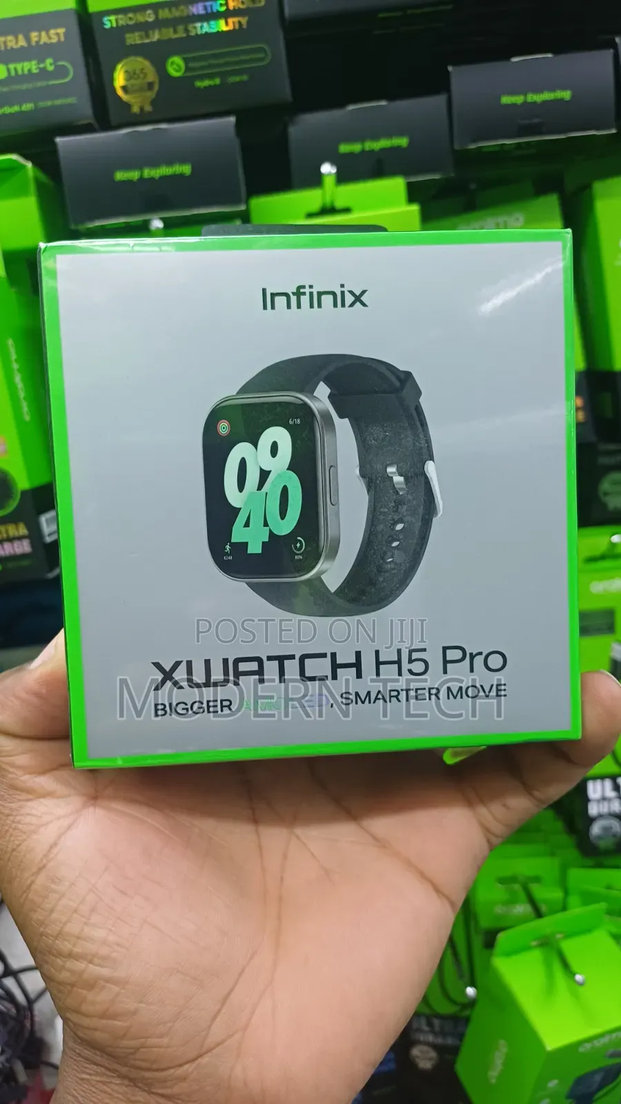 Infinix XWatch H5 Pro XW5P AMOLED Water Resistant Smart Watch