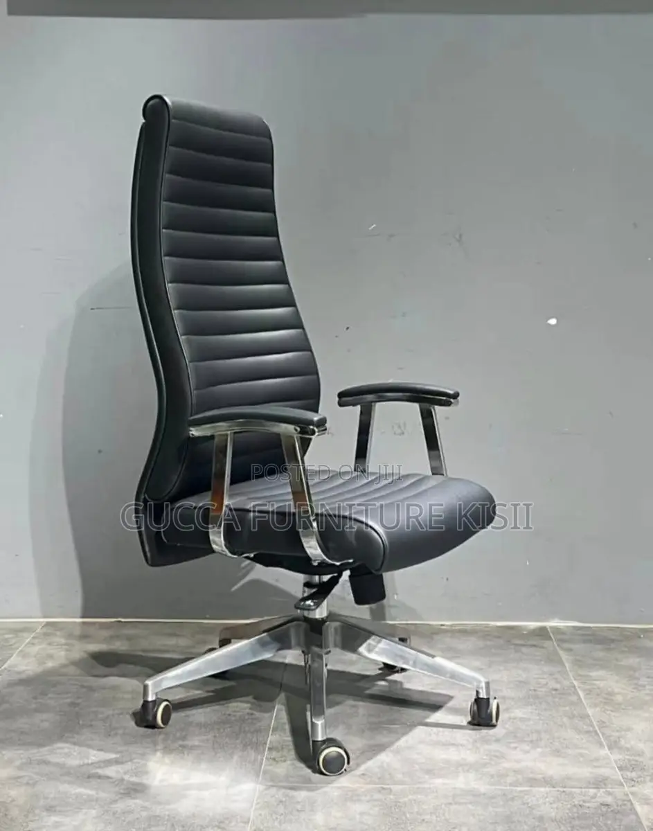 Office Chair; Executive Leather Boss Office Chair
