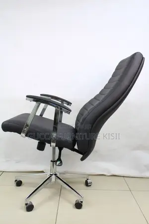 Office Chair; Executive Leather Boss Office Chair