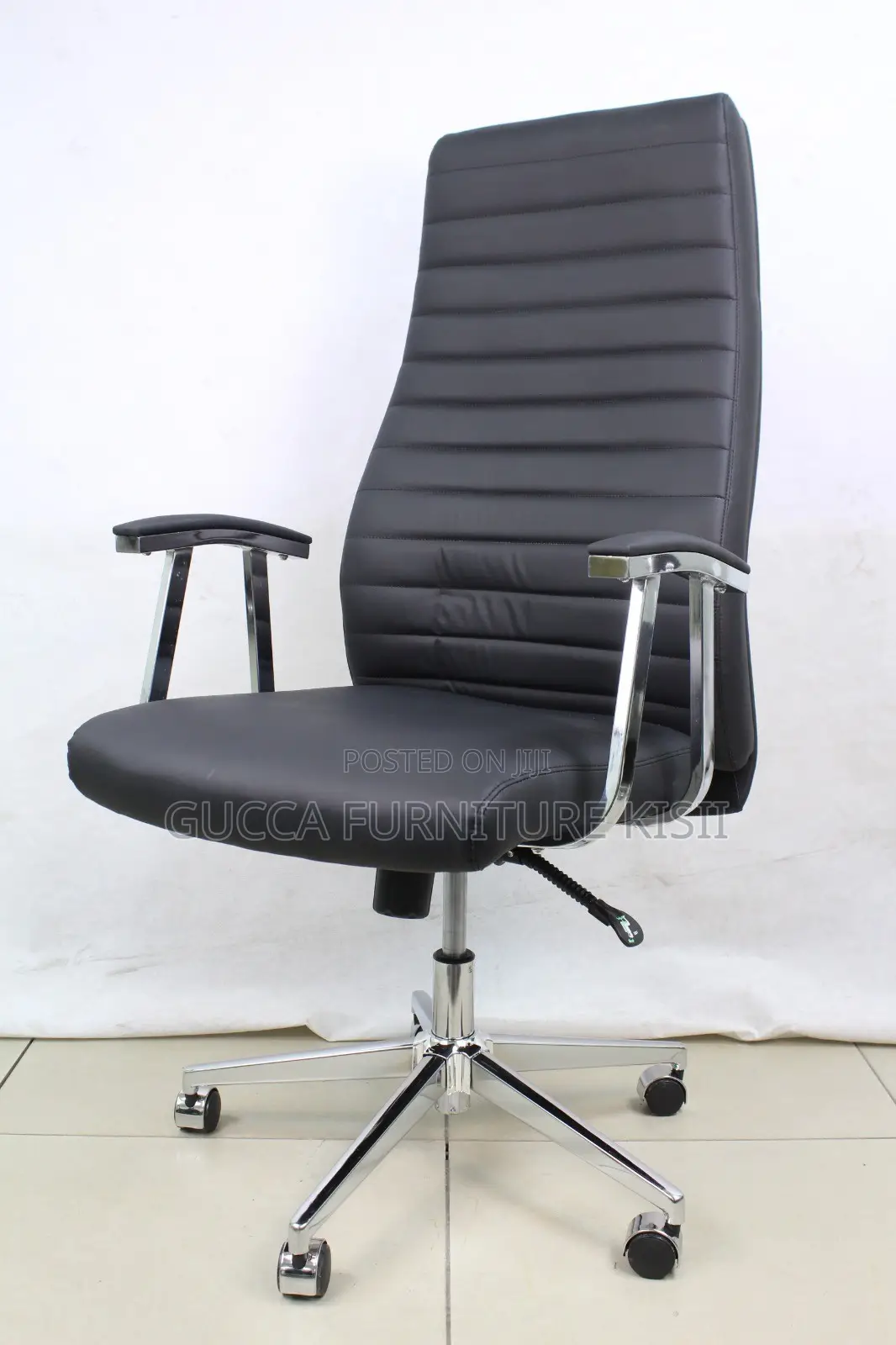 Office Chair; Executive Leather Boss Office Chair