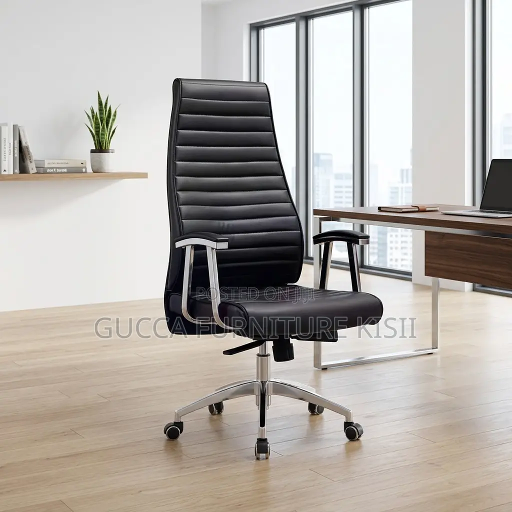 Office Chair; Executive Leather Boss Office Chair