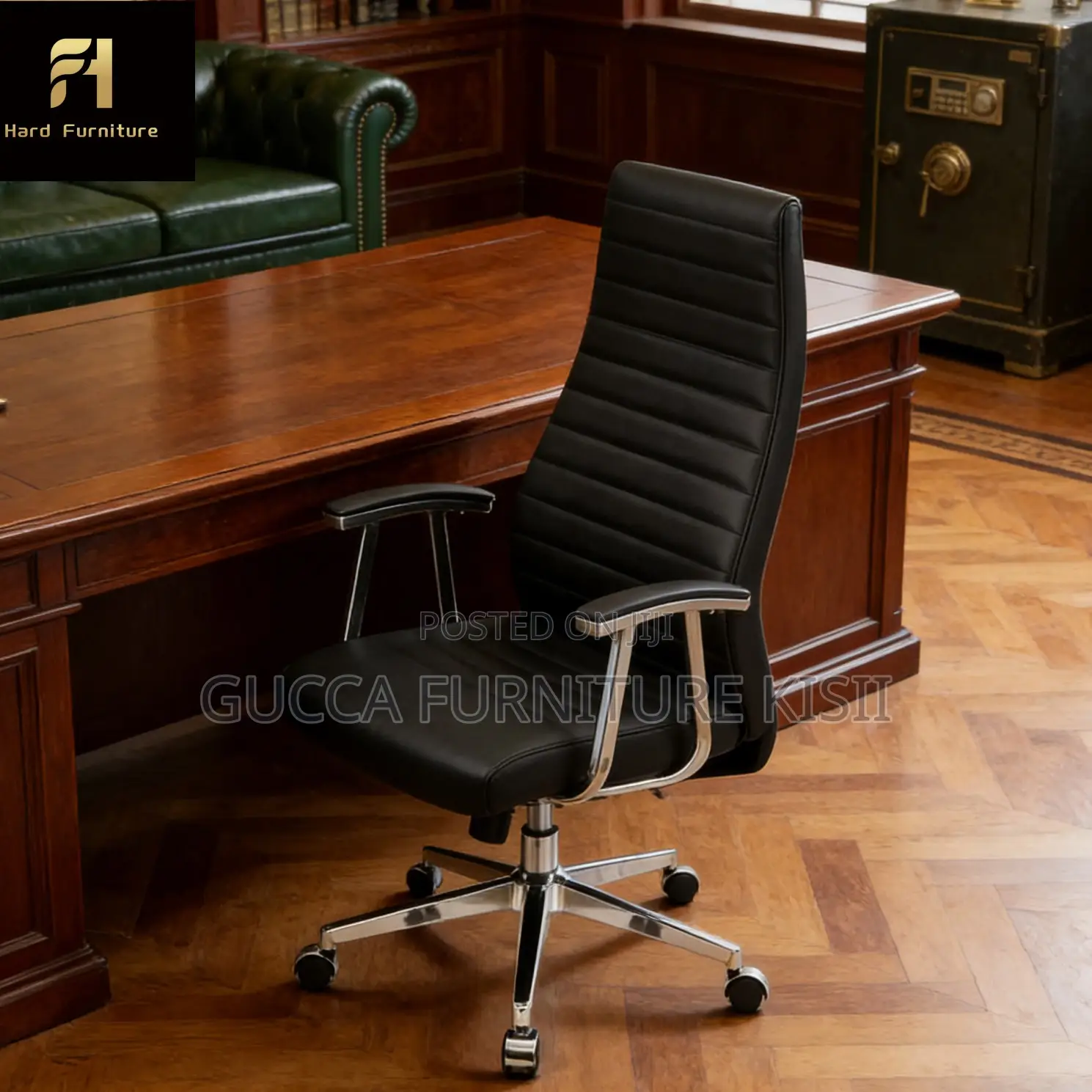 Office Chair; Executive Leather Boss Office Chair