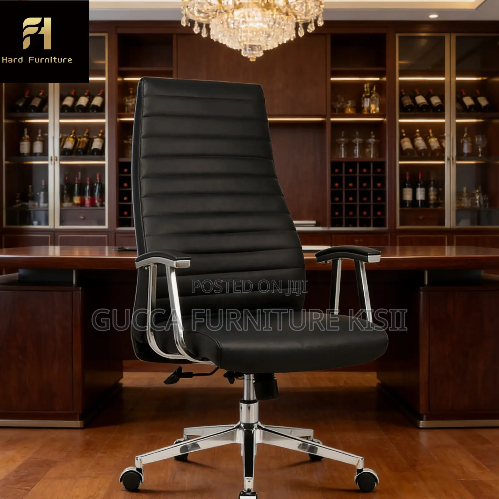 Office Chair; Executive Leather Boss Office Chair