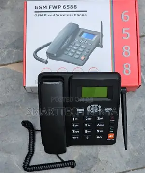 GSM Office Desk Phone 6588 Dual SIM Fixed Wireless