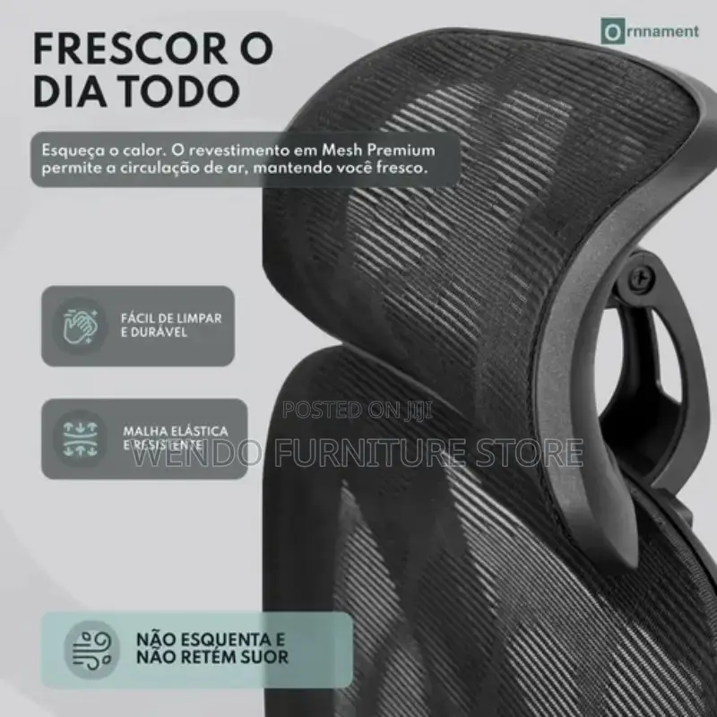 Office Chairs; Orthopedic Full Mesh Reclining Functionality Chair