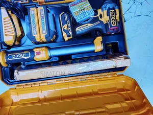 INGCO 20V Cordless Brushless Impact Wrench Combo Kit.