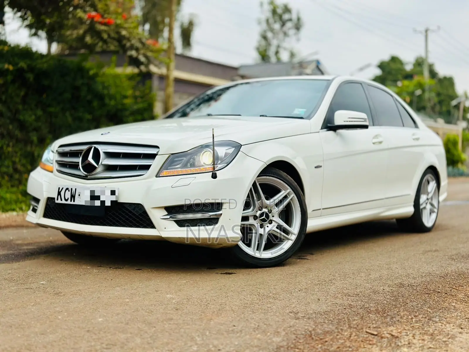 Mercedes-Benz C-Class C 200 (W204) 2012 White